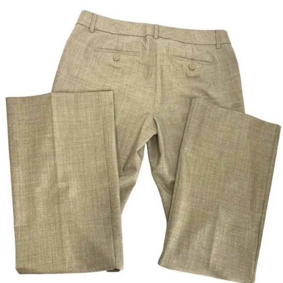 Express Shimmer slacks  / Gold Slacks / Design Studio Stylist /Size 8 - Picture 3 of 5